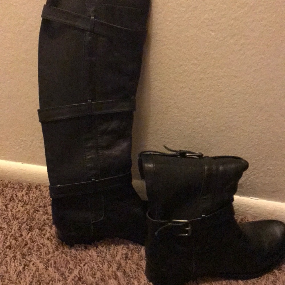Black, cute and fierce boots